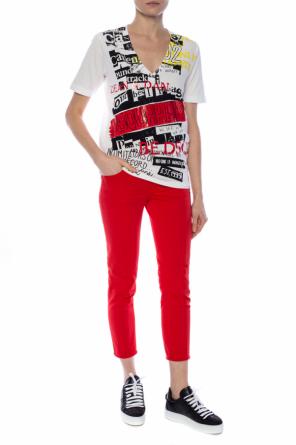 T-shirt z dekoltem w serek, zdjęcie 2 T-shirt z dekoltem w serek od Dsquared2